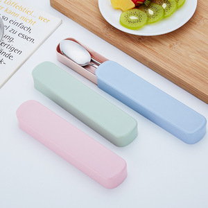 Ensemble cuillère <span class=keywords><strong>et</strong></span> baguettes en acier inoxydable réutilisables, couverts <span class=keywords><strong>de</strong></span> table, cuillère, baguettes, boîte à lunch <span class=keywords><strong>de</strong></span> voyage, <span class=keywords><strong>ustensiles</strong></span> <span class=keywords><strong>de</strong></span> <span class=keywords><strong>cuisine</strong></span> - Product Image 3