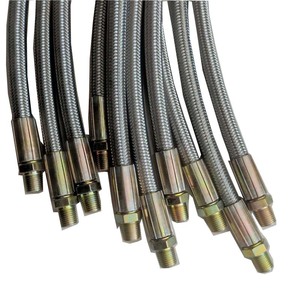 <span class=keywords><strong>Tuyau</strong></span> tressé en acier inoxydable Ptfe écologique Tube de 10x8mm - Product Image 4