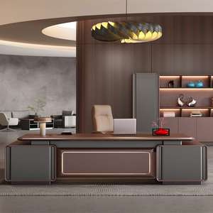 Table de direction de luxe pour bureau, designs de tables de bureau haut de gamme et tables de conférence pour suite de direction - Product Image 1