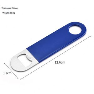 Porte-clés personnalisés en argent vierge avec logo, échantillon gratuit, ouvre-bouteilles en acier inoxydable en forme de balle, ouvre-bouteilles de bière personnalisés en gros - Product Image 4