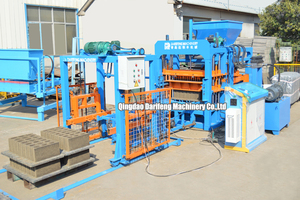 QT4-15 bê tông xi măng rỗng khối gạch làm máy móc khuôn khối máy để bán - Product Image 2