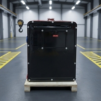 Générateur diesel refroidi par air silencieux JiWei Power 800W avec AVR pour hôpital et centre de données