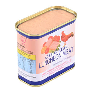 Carne di <span class=keywords><strong>Pollo</strong></span> <span class=keywords><strong>in</strong></span> <span class=keywords><strong>Scatola</strong></span> ad Alto Contenuto Proteico Pronta da Mangiare Certificata Halal 340g 198g - Product Image 4