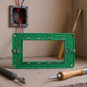 4M Support Compatible With Vimar Plana <b>Bracket</b> 4M Size For Electrical Installation - Product Image 3