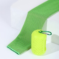 Serviette rafraîchissante en soie glacée, sensation de froid instantanée, serviette de sport réutilisable à séchage rapide, enveloppement rafraîchissant pour la gym, la course, le yoga et les activités de plein air