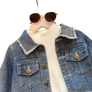 Produits en Promotion : Ensembles Printemps-Automne en Jean, Veste et Jupes pour Filles de 2 à 14 Ans - Product Image 2