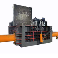 Presse à balles pour métaux ferreux, machine à compacter les canettes en aluminium, presse hydraulique horizontale pour le recyclage