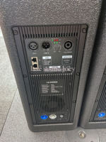 H-406 Lase Sound, 4 Piezas, Altavoz de Columna de Sonido de 2 Vías y 6.5 Pulgadas, Audio Profesional para Interiores y Exteriores