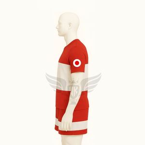 ชุดเสื้อฟุตบอลและกางเกงขาสั้นพรีเมียมพิมพ์ลายแบบซับลิเมชั่นจากญี่ปุ่น ชุดยูนิฟอร์มฟุตบอลระบายอากาศได้ดี - Product Image 3