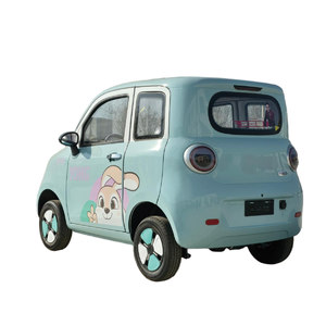 Nouveau modèle de mini-coupé électrique fermé à 4 roues, traction simple, toit métallique, sièges en cuir, caméra arrière, vente chaude - Product Image 6