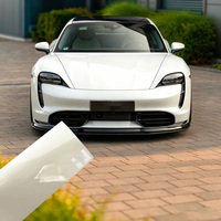 Film de protection de peinture auto-cicatrisant en PET blanc cristal pour carrosserie complète, rouleau de film de changement de couleur pour voiture, vente en gros