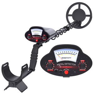 Detector de Metales con Bobina de Búsqueda de 25 cm, Plástico Negro y Rojo, Uso para Adultos, Alta Sensibilidad, Buscador de Monedas, Nivel Básico - Product Image 3