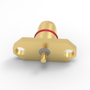 ขั้วต่อโคแอกเชียล RF แบบสไลด์ออนชนิดตัวผู้ ยี่ห้อ <span class=keywords><strong>BMA</strong></span> รุ่น Reliable Brass ตัวเรียบทองเหลือง ชุบทอง พร้อมหน้าแปลน สำหรับเชื่อมต่อกับกล่องเครื่องจักร ใช้งานง่าย - Product Image 1