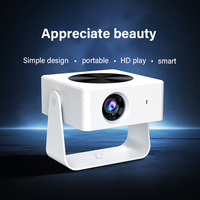 Mini projecteur T1 Pro en promotion, Android 13, 1+8 Go, prise en charge 4K, LCD 720P, mise au point électrique, Wi-Fi double bande, projecteur de cinéma intelligent portable
