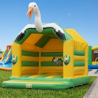 Assurance qualité géant petit Moonwalk en plein air enfants toboggan gonflable sautant Combo maison rebond escalade avec toboggan