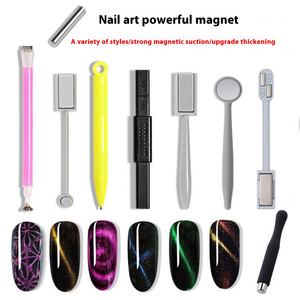 Penna multifunzione <span class=keywords><strong>arcobaleno</strong></span> Nail Art Gel per occhi di gatto <span class=keywords><strong>magnete</strong></span> morbido potente in Ferrite perline di vetro materiali magnetici - Product Image 2
