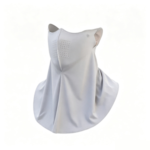 Breathable Full Face Ice Silk Neck Guard UPF 50 Plus UV Protection Portable Outdoor V-Shape <b>Eye</b> Corner <b>Mask</b> - Product Image 4