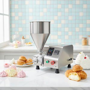 Máquina <span class=keywords><strong>Profesional</strong></span> para Rellenar con Mermelada y Crema, Múltiples Moldes para Hojaldre, Pastelería, Máquina Especial para Decorar Pasteles - Product Image 1
