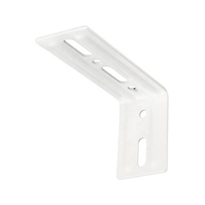 Soporte en L de chapa metálica personalizado, esquina ranurada, corte láser, doblado, acero galvanizado, placa de montaje ajustable - Product Image 3