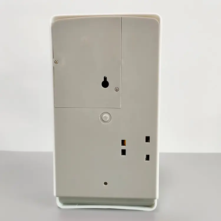 معطر جو رقمي أوتوماتيكي مثبت على الحائط مزيل الروائح AA ببطارية موزع عطر قابل لإعادة الملء