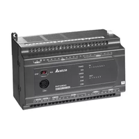 PLC para Control de Plantas Industriales de HVAC, Enfriadores y Calderas, Delta DVP24EC00R3, Comunicación RS485, Gestiona Secuencias, Alarmas y Seguridad