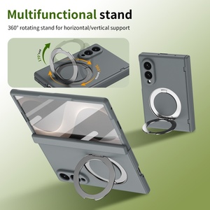 Funda Magnética Mate para Teléfono, para Samsung Z Fold 8 Ultra 7 6 5, con Protección de 360 Grados °   Protector de Pantalla Frontal con Anillo, Funda Antigolpes - Product Image 3