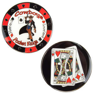 เหรียญคาวบอยส์ (KK) Medallion-Pocket Kings 0.0 กรัม สินค้าใน Shopify - Product Image 1