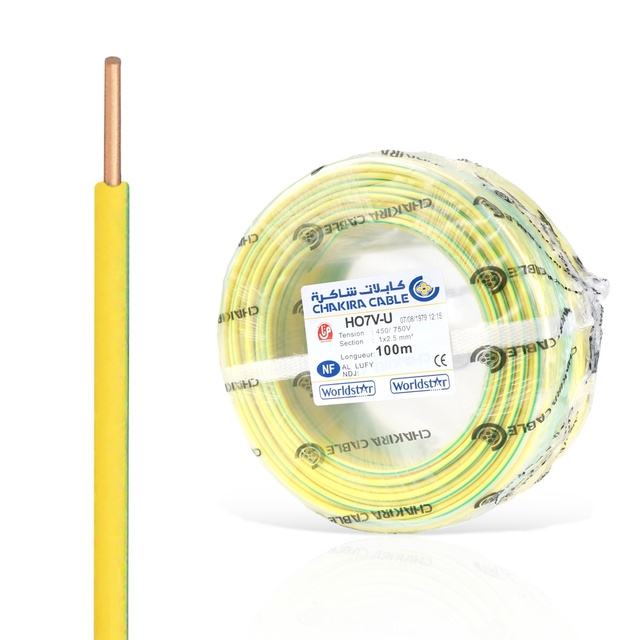 CHAKIRA CABLE 1.5mm 2.5mm 4mm Multi Core Single Strand Pvc Cable House Wire Electric BV Copper Wire