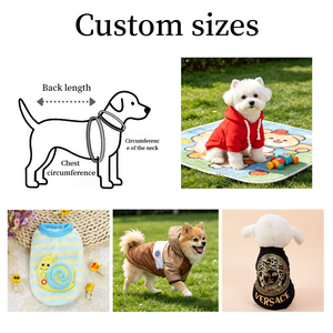 Vêtements pour animaux de compagnie de luxe personnalisés avec logo directement de l'usine, vêtements pour chiens doux et chauds, vêtements pour animaux de compagnie confortables et durables - Product Image 2