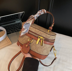 Bolsa de Maquillaje de Diseño y Bolso Tipo Cubo de Marca de Lujo para Mujer, Ideal para Viajes Diarios - Product Image 4