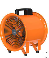 Ventilateur axial électrique à grand volume d'air pour l'élevage bovin, avec roulement à billes, personnalisation OEM/ODM, puissance 1,1 kW, RAL