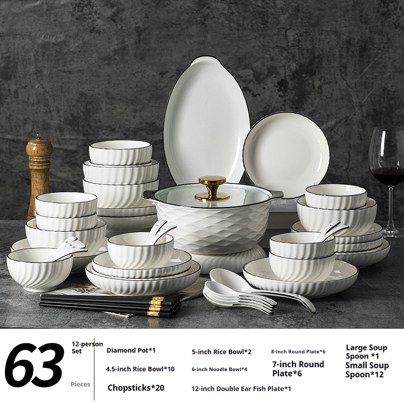 White-63pcs