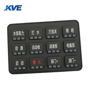 Tùy biến máy nén khí cơ khí thang máy trà cà phê Máy bán hàng tự động Silicone nút bàn phím - Product Image 1