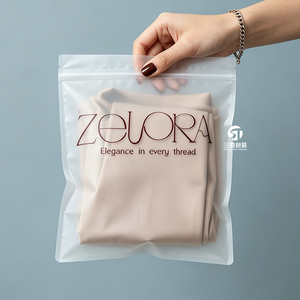 Bolsas de Ropa Personalizadas con Impresión y Acabado Esmerilado |   Empaque Reutilizable con Sellado de 3 Lados para Ropa Interior - Product Image 5