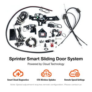 Kit de modernisation de porte coulissante automatique pour <span class=keywords><strong>Mercedes</strong></span> Benz <span class=keywords><strong>Sprinter</strong></span> W906 W907 Van Système d'opérateur de porte électrique à marchepied - Product Image 2