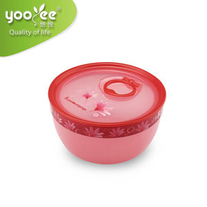 <span class=keywords><strong>3</strong></span> Dalam 1 Wadah Makanan Kelas Makanan Kedap Udara/Set Mangkuk Plastik - Product Image 3