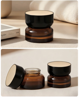 Emballage personnalisé pour cosmétiques en marque privée, ensemble OEM avec pulvérisateur à pompe, matériau en verre, logo personnalisé inclus, emballage de trousse de maquillage