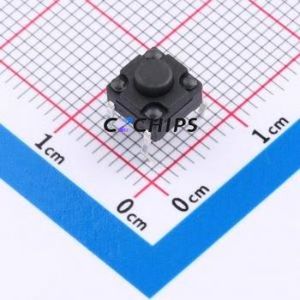 TC-1806DR-4.5H-250 Tactile Switch Through hole Component (THT),6x6mm Switch Through Hole 6mm 6mm 4.5mm - Product Image 1