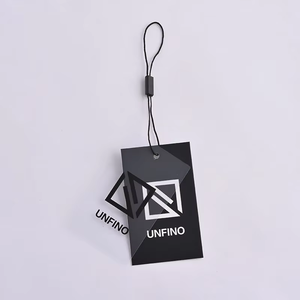 Luxury <strong>Custom</strong> Seal Hangtag with Rope Manufacturers' Design Coated Papers for Garments Shoes Bags Fashion Hangtag <strong>String</strong> - Product Image 2