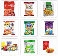 Machine d'emballage verticale automatique multifonctionnelle avec peseuse 10/14 têtes pour sachets, produits soufflés, aliments sous azote, noix, chips, riz
