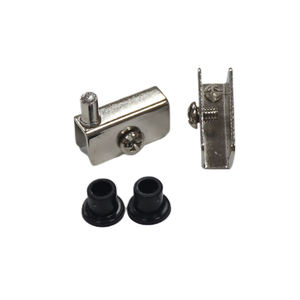 स्टेनलेस स्टील ग्लास दरवाजा पिवट आधुनिक घरेलू हार्डवेयर के लिए नरम करीबी फर्नीचर फिटिंग फिटिंग - Product Image 2