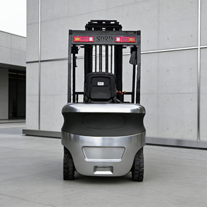 Chariot élévateur électrique de haute qualité de 1 à 5 tonnes, chariot élévateur mini à batterie lithium, essentiel pour le transport de marchandises et l'aménagement paysager municipal. - Product Image 3