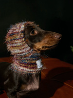 Vente flash Noël : adorable bonnet de Noël en tricot rouge pour chien, accessoires vestimentaires pour animaux de compagnie
