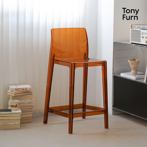 Taburete de Barra Moderno de Cristal Resistente, Estilo Retro, para Uso en Bares y Hoteles, Venta al Por Mayor de Fábrica - Product Image 1