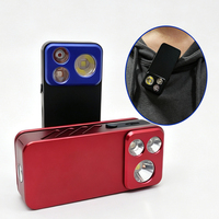 Mini lampe torche portable d'extérieur rechargeable par Type-C, lampe de travail LED magnétique