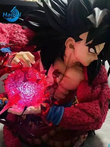Decoración Personalizada para el Hogar, Figura de Goku <span class=keywords><strong>Super</strong></span> Saiyan 4 de Anime Japonés de Tamaño Real, Escultura de Goku de Fibra de Vidrio - Product Image 5