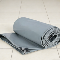 Rouleau de bâche en PVC enduit de haute qualité, robuste, pliable, résistant à l'eau, tissu pare-soleil imperméable pour couverture de camion
