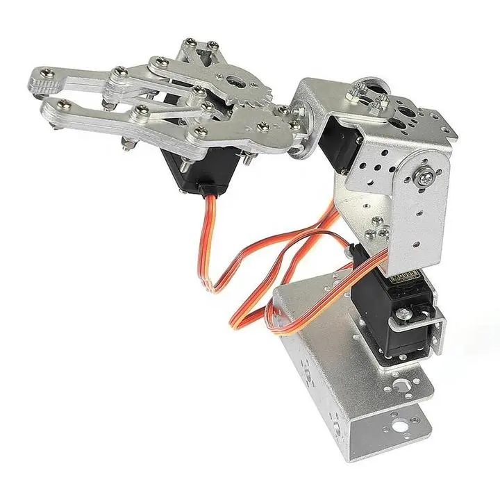 Services d'usinage CNC OEM support de montage de griffe de serrage de bras robotique mécanique personnalisé pour robot en aluminium
