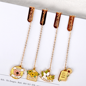 <span class=keywords><strong>Ownday</strong></span> ที่คั่นหนังสือห้อยโลหะสำหรับวันขอบคุณพระเจ้า,ของขวัญส่งเสริมการขายสินค้าปี101508ดีไซน์ลายดอกไม้ Girly - Product Image 3