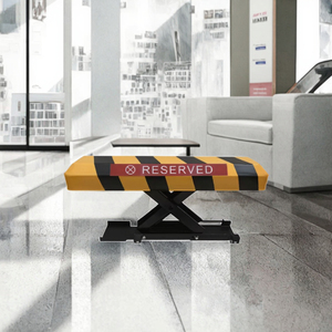 Blocco di Sicurezza Automatico Telecontrollato Zento Giallo per Parcheggio, Capacità di Carico 10000kg, per Posti Auto - Product Image 3